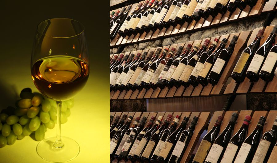 Impianto industriale con sistemi a resine per la vinificazione