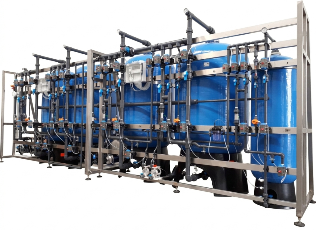 Sistema modulare multiservizio per trattamento alimentare industriale