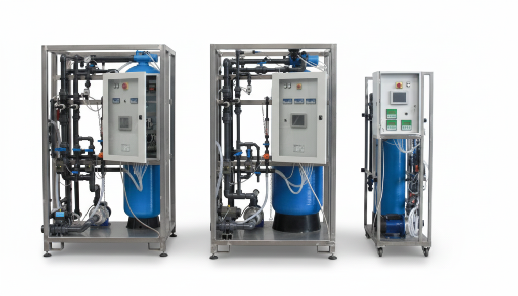 impianto industriale estrazione antociani flavonoidi resine scambio ionico